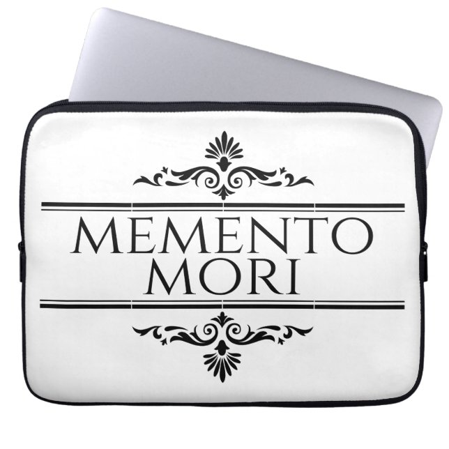 Memento Mori Laptop Sleeve (Voorkant)