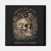 Memento Mori Memento Vivere _ Filosofie & amp; Lat Magneet (Voorkant)