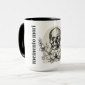 Memento Mori - Mok (Voorkant links)