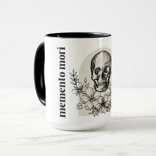 Memento Mori - Mok (Voorkant links)