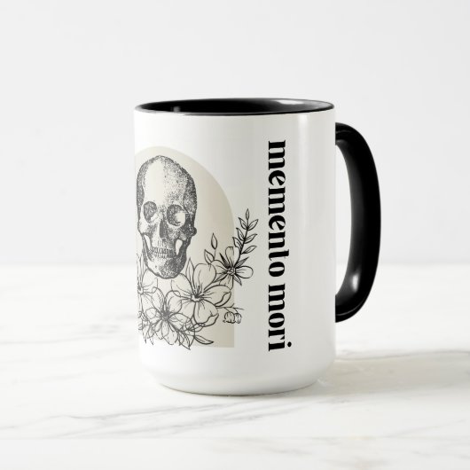 Memento Mori - Mug (Devant droit)