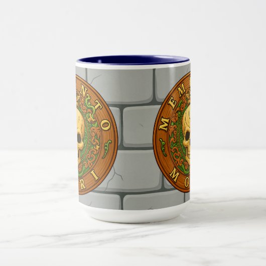 Memento Mori Mug by Phil Elmore Mok (Midden)