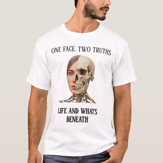 Memento Mori: Niemand zal het zich herinneren T-shirt (Voorkant)