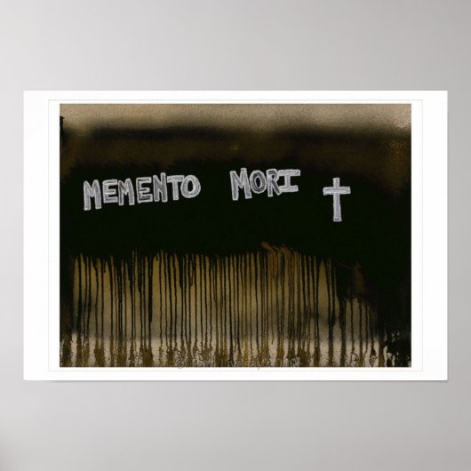 MEMENTO MORI POSTER (Voorkant)