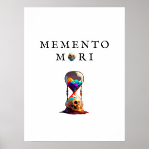 Memento Mori Poster   Statisch Poster   Stadscadea