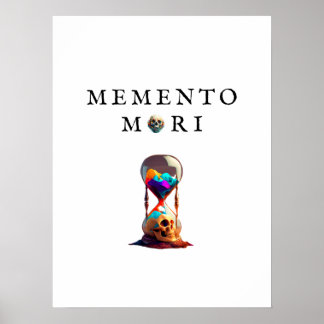 Memento Mori Poster | Statisch Poster | Stadscadea