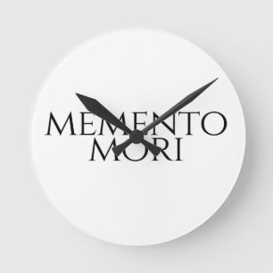 Memento Mori Ronde Klok