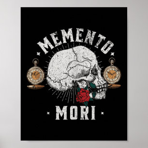 Memento Mori  Schedel _ Filosofie Stoïcijnse Tank Poster