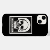Memento Mori Schedel Kunst Case-Mate iPhone Case (Achterkant (horizontaal))