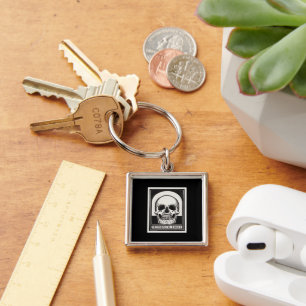 Memento Mori Schedel Kunst Sleutelhanger