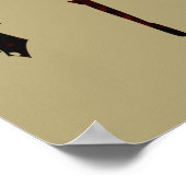 Memento mori schedel poster (Hoek)