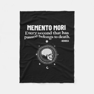 Memento Mori Seneca Stoïcisme Stoïcisme Filosofie Fleece Deken