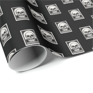 Memento Mori Skull Art Cadeaupapier