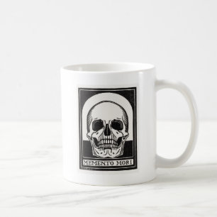 Memento Mori Skull Art Koffiemok