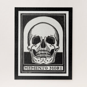 Memento Mori Skull Illustratie Legpuzzel