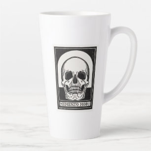 Memento Mori Skull Latte Mok