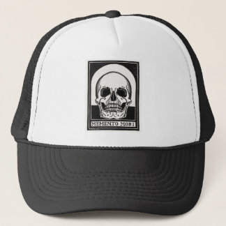 Memento Mori Skull Trucker Pet