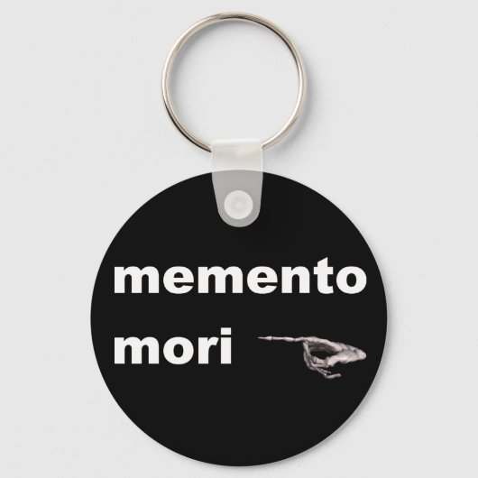 memento mori sleutelhanger (Voorkant)