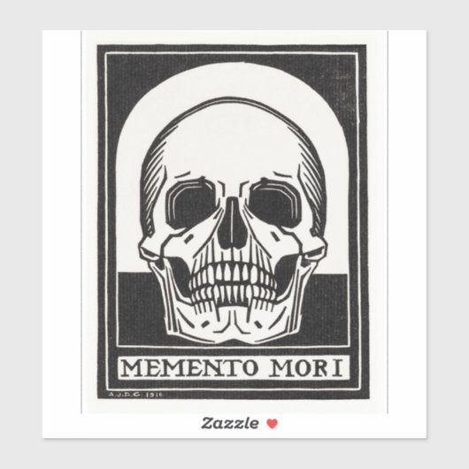 Memento Mori Sticker (Vel)