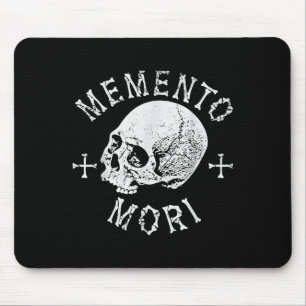 Memento Mori Stoic Onthoud Doodschedel Botten Tatt Muismat