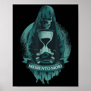 Memento Mori Stoïcijns Latijn Stoïcisme Filosofie  Poster