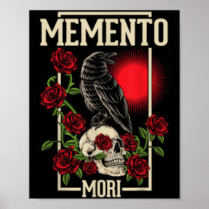 Memento Mori Stoïcisme Filosofie Stoïcijnse filoso Poster