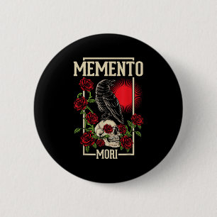 Memento Mori Stoïcisme Filosofie Stoïcijnse filoso Ronde Button 5,7 Cm