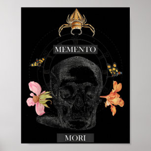 Memento Mori Stoïcisme Filosoof Stoïcisme Poster