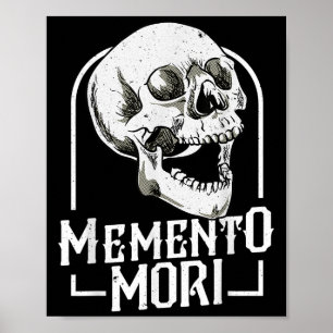 Memento Mori Stoïcisme Mortaliteitsfilosofie Q Poster