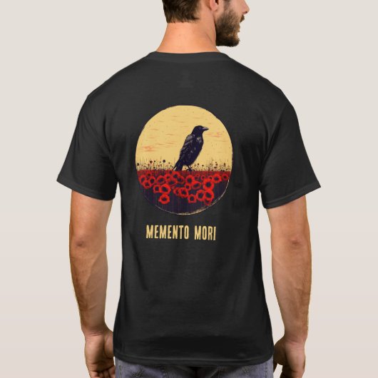 memento mori t-shirt (Achterkant)
