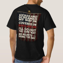 Memento Mori US Vlag T-shirt 🪖 Veteranen Trots