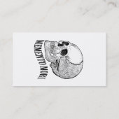 Memento mori visitekaartje (Achterkant)