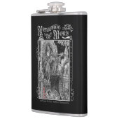 Memento Mori Whiskey Flask Heupfles (Links)