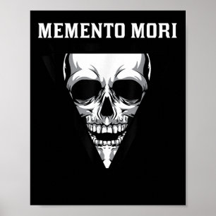 Memento mortaliteit stoïcisme filosofie Q Poster