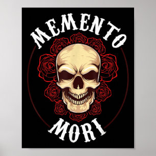 Memento mortaliteit stoïcisme filosofie stoïcisme  poster