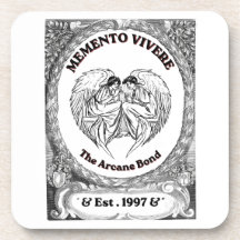 Memento Vivere | Vintage Engel Bond Kunst