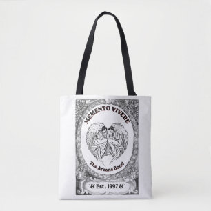 Memento Vivere Vintage Engel Bond Kunst Draagtas