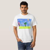 Mementos met het kunstwerk van uw kind t-shirt (Voorkant volledig)