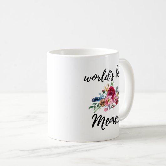 Memer French Canadian Grandma Coffee Mug (Devant droit)