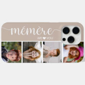 Mémère 4 foto Case-Mate iPhone case (Achterkant (horizontaal))