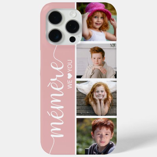 Mémère 4 Foto Case-Mate iPhone Case (Achterkant)