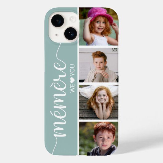 Mémère 4 Foto Case-Mate iPhone Case (Achterkant)