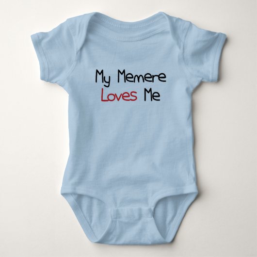 Memere houdt van me romper (Voorkant)