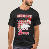 Memere Red Plaid Beer bijpassende Buffalo Pyjama C