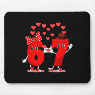 Memes 6 En 7 Zes Zeven Schattige Liefde Valentijn Muismat