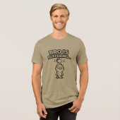 memes grappig trending Tri-Blend shirt (Voorkant volledig)