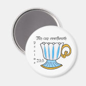 Meme's Tea Cup Magneet (Voorkant / Achterkant)