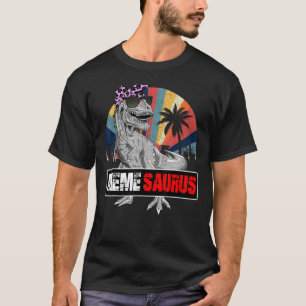 Memesaurus Rex Dinosaur Meme Saurus Family Matchin T-shirt
