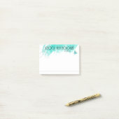 Memo Style Post-it Notes van schoolpsycholoog (Op bureau)