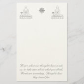 MEMO van Boeddha Briefpapier (Voorkant)